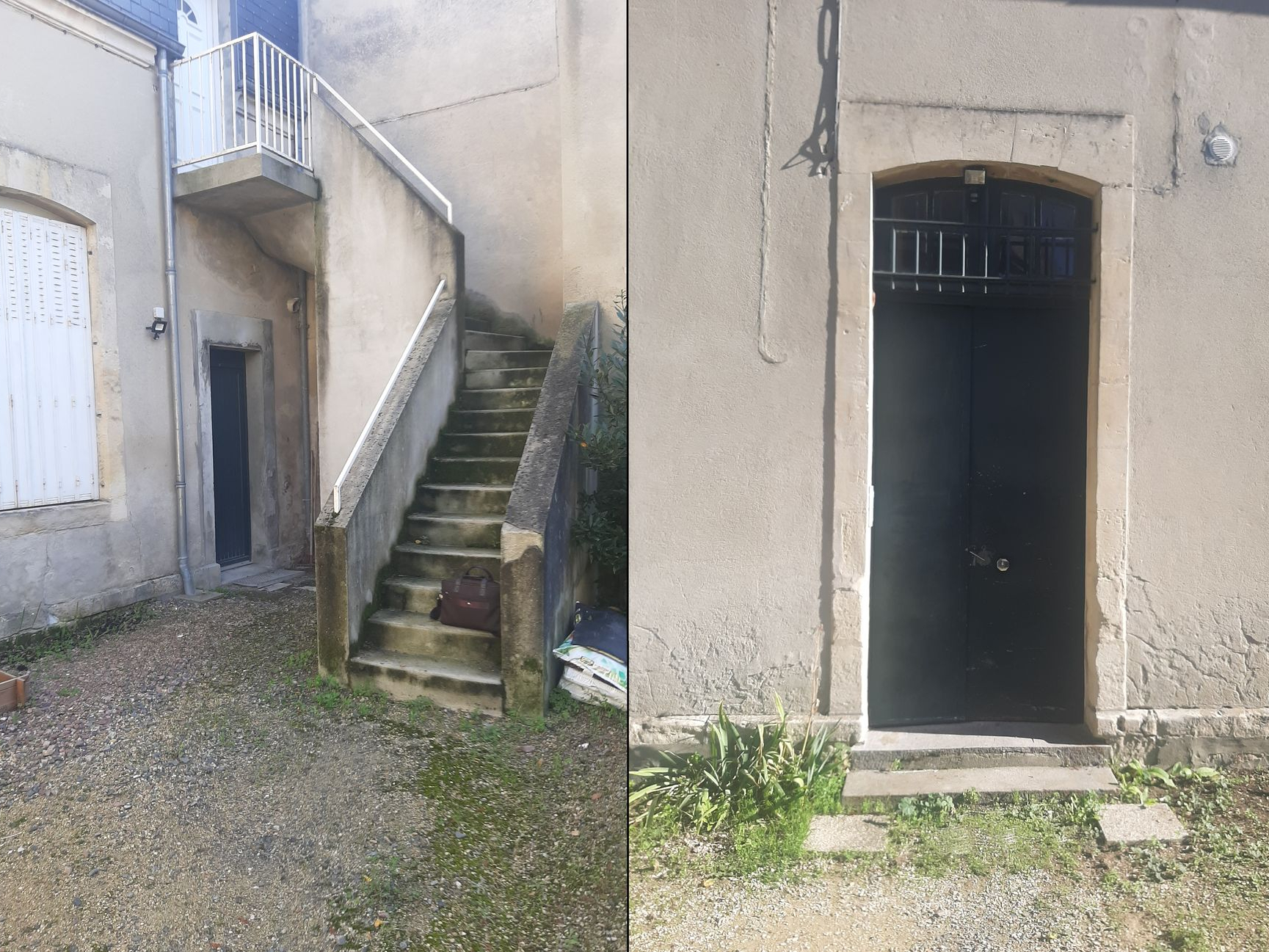 Portes et garde-corps existants