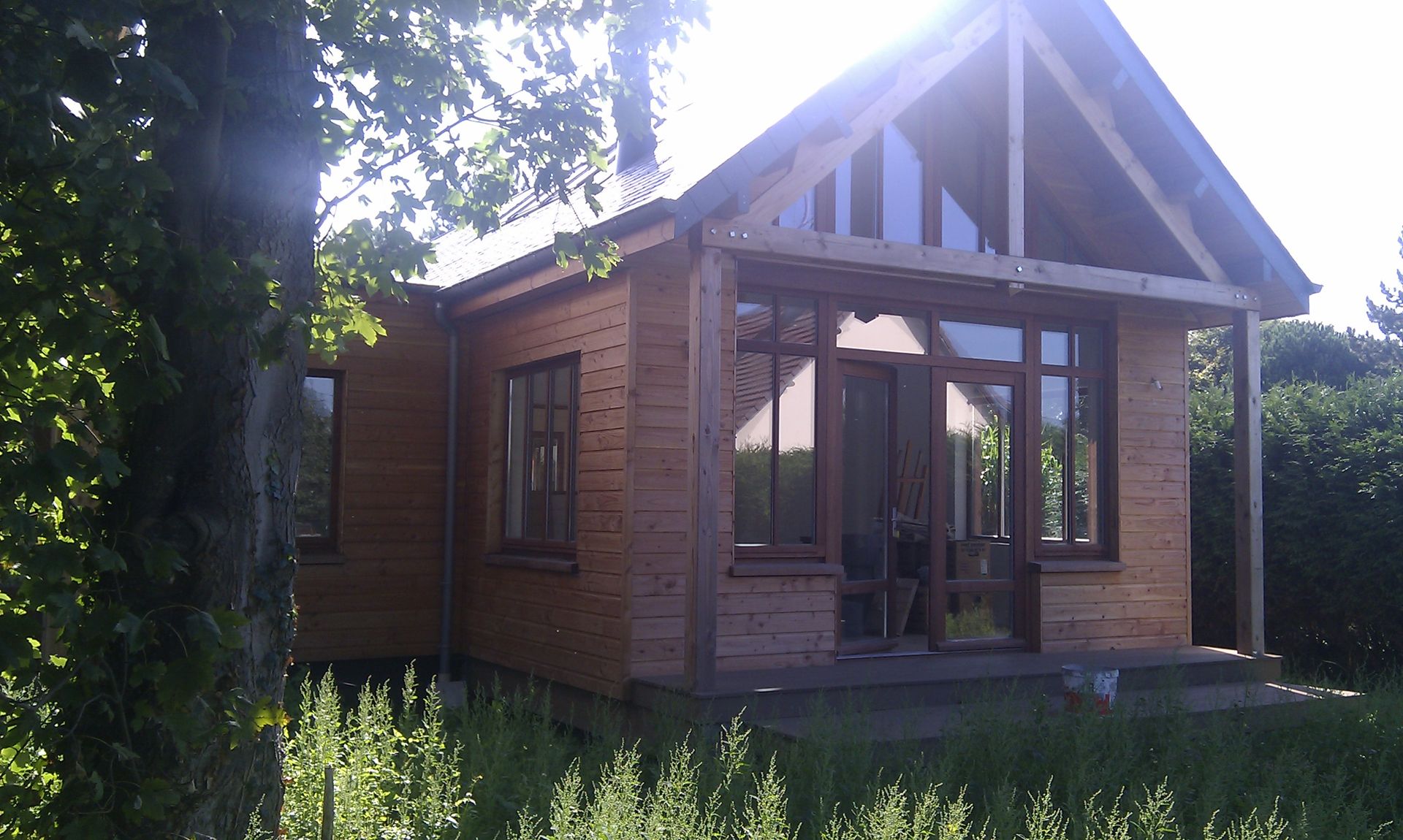 Menuiseries extérieures sur extension bois Menuiseries extérieures sur extension bois
