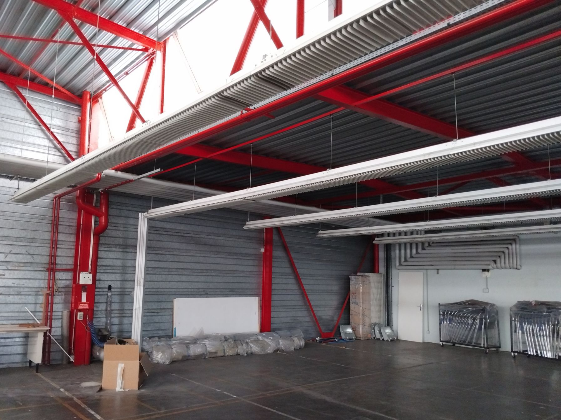 Charpente acier menuiseries aluminium