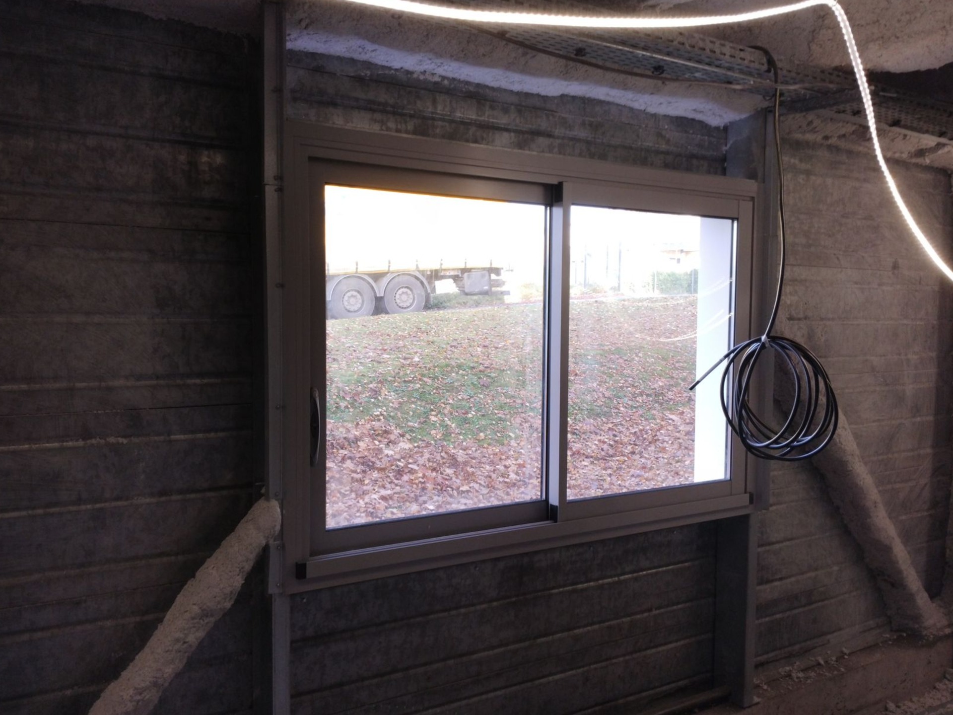 Charpente acier menuiseries aluminium