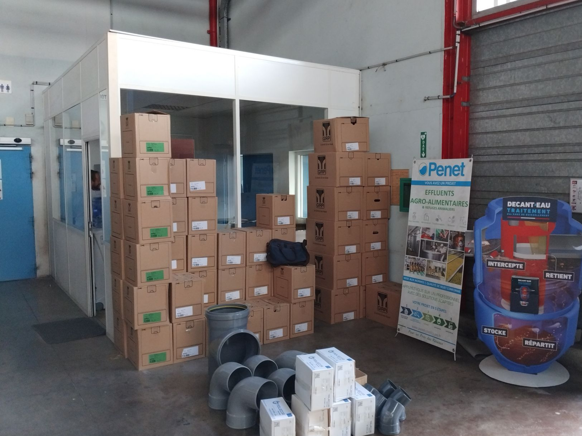 Charpente acier menuiseries aluminium