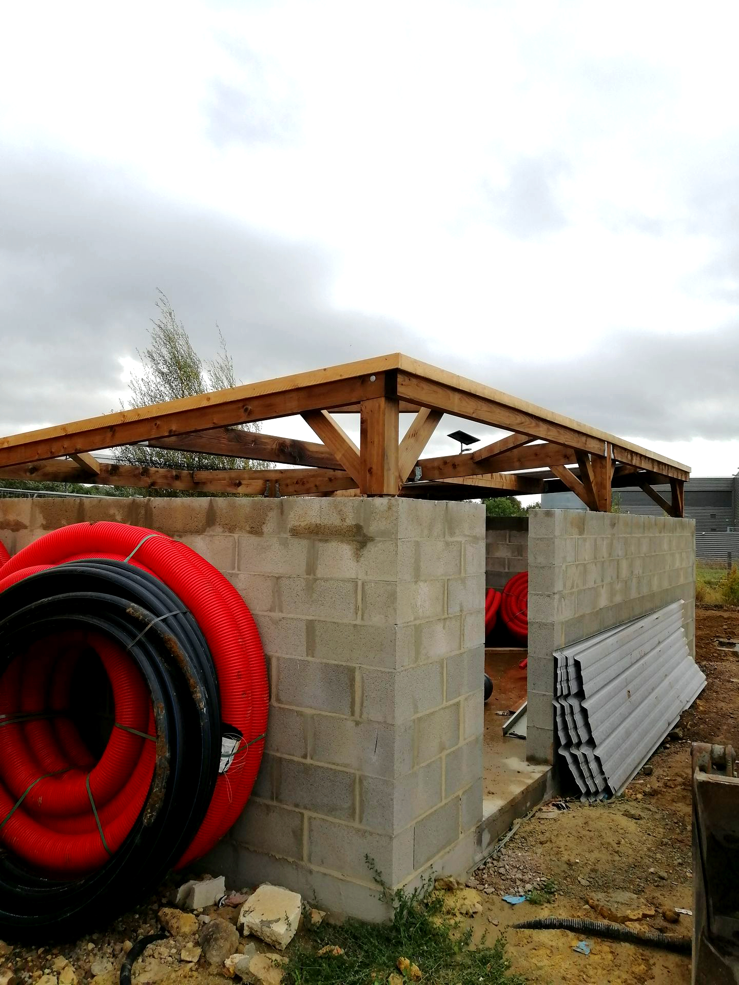 En construction